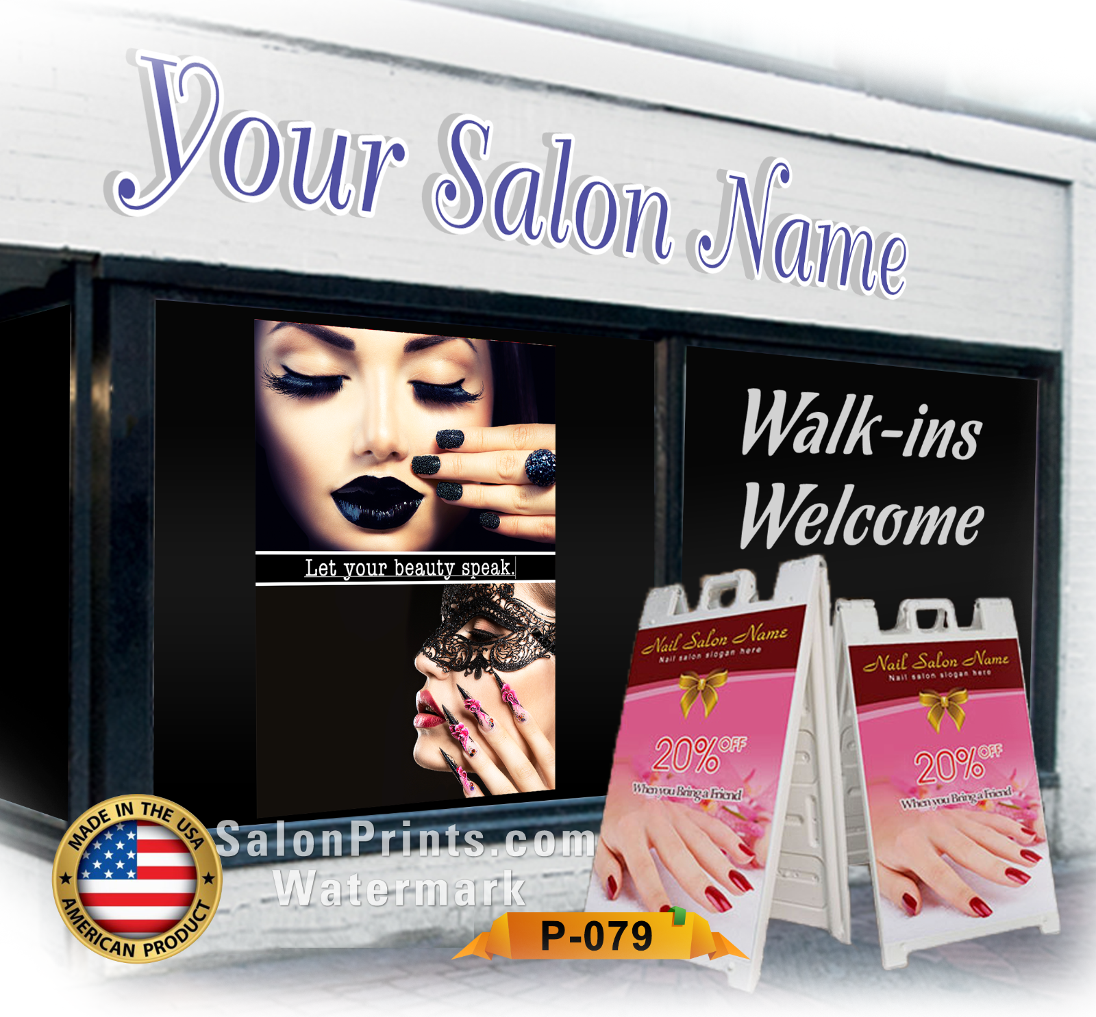 Nail Salon Flyer template | PosterMyWall